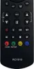 A black remote control with various buttons and labels. Produktbild-Vorschau