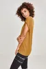 Urban Classics Kurzarm-T-Shirt für Frauen Slipout senf 5XL Produktbild-Vorschau 28