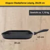 Karl Krüger 2227 Aluguss-Steak-/Grillpfanne Leipzig mit Produktbild-Vorschau 6