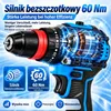AJIEQAQ Wiertarko-wkrętarka udarowa 3 w 1 21V, Brushless, Podgląd zdjęcia produktu 2
