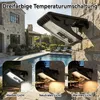 Solarlampen für außen, 2 Stück Clip-on Solarleuchten mit Produktbild-Vorschau 6
