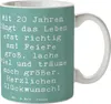 Mr. & Mrs. Panda Tasse Spruch 20. Geburtstag - Meeresbrise Produktbild-Vorschau 1