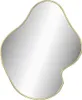 vidaXL Wandspiegel Golden 50x40 cm Produktbild-Vorschau 1