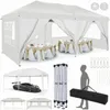 Pavillon 3x6m, Festzelt Faltpavillon Gartenzelt Produktbild-Vorschau 1