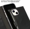 Selencia Bibliothèque en cuir véritable pour l'Apple iPhone Voir les images du produit 4