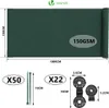 VOUNOT® Schermatura per recinzione 1,5×10 m, rete Anteprima dell’immagine prodotto 2