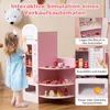 COSTWAY Kinder-Einkaufsladen aus Holz mit Theke, Kasse, Produktbild-Vorschau 5