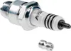 A spark plug and a small metal adapter are shown against a white background. Produktbild-Vorschau