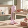 Milchshake-Maker 100 W, 500 ml Edelstahlbecher, 2 Stufen, rosa Anteprima dell’immagine prodotto