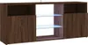 Mobile TV con luci LED effetto rovere marrone 120x30x50 cm Anteprima dell’immagine prodotto 8