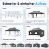 Quictent Pavillon 3x6m Faltpavillon Wasserdicht Stabil mit Produktbild-Vorschau 4