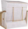 Strandkorb Ostsee 2,5-Sitzer 150cm breit in Beige Hellgrün Produktbild-Vorschau 4