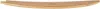 Jucker Hawaii balance board Ocean Rocker Bamboo con rullo Anteprima dell’immagine prodotto 4
