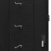 vidaXL Sattelschrank Schwarz 53x53x105 cm Stahl Produktbild-Vorschau 6
