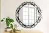 Ø60cm Modern Spiegel - Wandspiegel Wandmontage- Produktbild-Vorschau 3