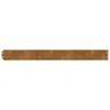 A single, long, brown, rectangular product laid flat against a white background. Voir les images du produit