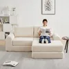 Modulares Cord-Schlafsofa 2-in-1, Corduroy Sofa mit Hocker Produktbild-Vorschau 8