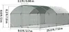 Pollaio VEVOR, 2,7x7,6x2 m, recinto per polli con copertura Anteprima dell’immagine prodotto 8