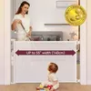Ausziehbares Treppenschutzgitter 180x86 cm  – Sicheres Produktbild-Vorschau 3