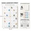 MAMOI® Vnitřní lezecká stěna s úchyty, 4 moduly, moderní Náhled obrázku produktu 4