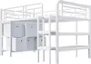 okwish Hochbett 90x200 Kinderbett Einzelbett mit Produktbild-Vorschau 4