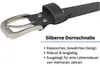 Ledergürtel  GERMANY, 3 cm breit, Gürtel für Damen und Produktbild-Vorschau 3