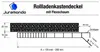 Rollladenkastendeckel mit Flex-Schaum weiß 140mm 1600mm Produktbild-Vorschau 2