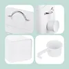 Relaxdays Contenitore per detersivo 6 L, metallo, barattolo Anteprima dell’immagine prodotto 6