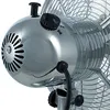 Retro Metall Tischventilator 33 cm, Chrom Produktbild-Vorschau 3