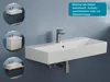 Aqua Bagno Waschbecken Aufsatzwaschbecken Waschtisch aus Produktbild-Vorschau 1