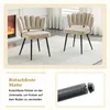 Zestaw do jadalni 107 cm – okrągły stół z 2 półkami i 2 Podgląd zdjęcia produktu 4