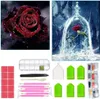 Diamond Painting Set, 2 Stück 5D Diamant Painting Bilder Produktbild-Vorschau 1