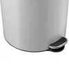 Hailo Poubelle à pédale ronde Selekta 20 l gris Voir les images du produit 2
