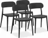 Lot de 4 chaises en polypropylène avec fibre de verre, Voir les images du produit 1