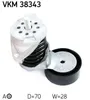 SKF VKM 38343 Spannrolle Keilrippenriemen für BMW 3 Touring Produktbild-Vorschau 2