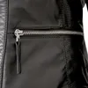 Bruno Banani - Damen Lederjacke Lammnappa Kapuze schwarz : Produktbild-Vorschau 6
