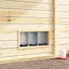 vidaXL Hühner-Nistkasten 3 Fächer Wandmontage Verzinkter Produktbild-Vorschau 3