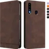 Hülle für Samsung Galaxy A20S, Retro Kunstleder Ständer Produktbild-Vorschau 1