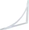 A single white shelf bracket is shown against a white background. Podgląd zdjęcia produktu