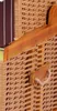 Hundestrandkorb - bene living - gestreift/rot - PE beige - Produktbild-Vorschau 3