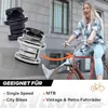 Schwarzer Steuersatz 1 1/8 Zoll für Rennrad & Retro Produktbild-Vorschau 6