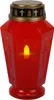 LED Grablicht Serene - Grabkerze - warmweiße LED - H: Produktbild-Vorschau 2