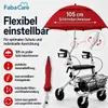 Rollatorschirm Rolko Protektor Rot Produktbild-Vorschau 5