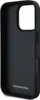 A black iPhone case is shown from the side, with the interior visible. Podgląd zdjęcia produktu