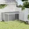 Cuccia per cani con corridoio Antracite 197x194x110cm Anteprima dell’immagine prodotto 3