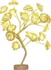 LED Weiß Rosenbaum Lampe Künstlich Bonsai Rose Baum Licht Produktbild-Vorschau 3