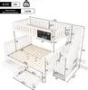 Merax Etagenbett 90x200/140x200cm mit Treppe und Tafel, Produktbild-Vorschau 7
