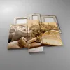 Bild auf Leinwand - Leinwandbild - Brot Essen Holz - Produktbild-Vorschau 2