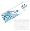 Bureaukalender 1 week/2 dagen, blauw, 2027 Productafbeelding-voorbeeld 1