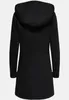 SOLO cappotto donna manica lunga cappuccio zip stampa Anteprima dell’immagine prodotto 14